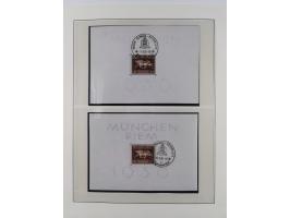 1872/1945, reichhaltige gestempelte Sammlung in 3 Bänden, dabei Brustschilde mit u.a. 21b und 27b + c, danach Mi. 66 (3), 78 