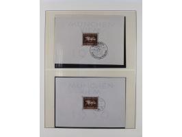 1872/1945, reichhaltige gestempelte Sammlung in 3 Bänden, dabei Brustschilde mit u.a. 21b und 27b + c, danach Mi. 66 (3), 78 