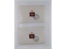 1872/1945, reichhaltige gestempelte Sammlung in 3 Bänden, dabei Brustschilde mit u.a. 21b und 27b + c, danach Mi. 66 (3), 78 