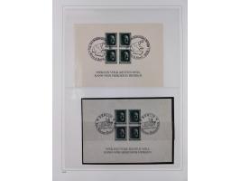 1872/1945, reichhaltige gestempelte Sammlung in 3 Bänden, dabei Brustschilde mit u.a. 21b und 27b + c, danach Mi. 66 (3), 78 