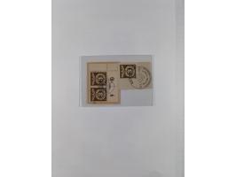 1872/1945, reichhaltige gestempelte Sammlung in 3 Bänden, dabei Brustschilde mit u.a. 21b und 27b + c, danach Mi. 66 (3), 78 