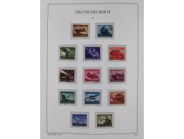 1872/1945, reichhaltige gestempelte Sammlung in 3 Bänden, dabei Brustschilde mit u.a. 21b und 27b + c, danach Mi. 66 (3), 78 