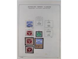 1872/1945, reichhaltige gestempelte Sammlung in 3 Bänden, dabei Brustschilde mit u.a. 21b und 27b + c, danach Mi. 66 (3), 78 