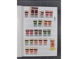 1923, OPD-Drucke, postfrische Sammlung von etwa 250 Stück, nach Orten sortiert, dabei Münster 289a und 293 (signiert Infla bz