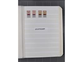 1923, OPD-Drucke, postfrische Sammlung von etwa 250 Stück, nach Orten sortiert, dabei Münster 289a und 293 (signiert Infla bz