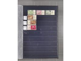 1915/44 (ca.), postfrische, wenig ungebrauchte und gestempelte Partie Oberrandstücke, einige 100 Stück, überwiegend Infla mit