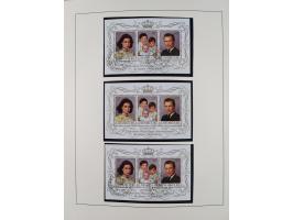 1945/98, mint never hinged, in the main catalogue numbers apparently complete collection, good condition, in two hingeless al