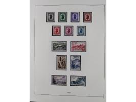 1945/98, mint never hinged, in the main catalogue numbers apparently complete collection, good condition, in two hingeless al