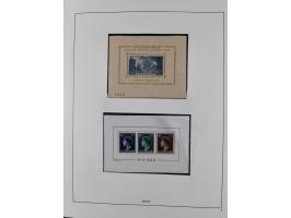 1945/98, mint never hinged, in the main catalogue numbers apparently complete collection, good condition, in two hingeless al