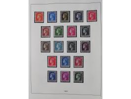 1945/98, mint never hinged, in the main catalogue numbers apparently complete collection, good condition, in two hingeless al