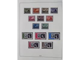 1945/98, mint never hinged, in the main catalogue numbers apparently complete collection, good condition, in two hingeless al