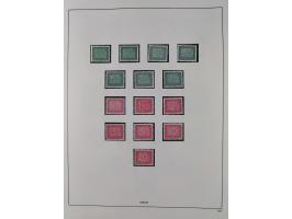 1945/98, mint never hinged, in the main catalogue numbers apparently complete collection, good condition, in two hingeless al