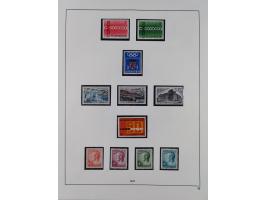 1945/98, mint never hinged, in the main catalogue numbers apparently complete collection, good condition, in two hingeless al