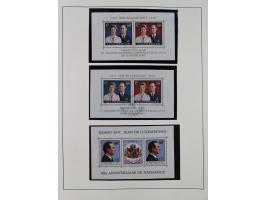 1945/98, mint never hinged, in the main catalogue numbers apparently complete collection, good condition, in two hingeless al