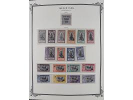 1892/1952, Collection on 20 Scott album leaves, unused and mnh, starting allegory 1 fr., including good part france libre ove