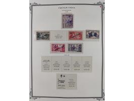 1892/1952, Collection on 20 Scott album leaves, unused and mnh, starting allegory 1 fr., including good part france libre ove