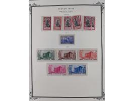 1892/1952, Collection on 20 Scott album leaves, unused and mnh, starting allegory 1 fr., including good part france libre ove