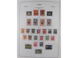 1918/1954, used and unused collections Estonia incl. e.g. Mi.-Nr. 29AUw (2), 164x MNH, Latvia, Lithuania incl. Mi.-Nr. 141F u