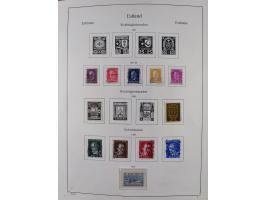1918/1954, used and unused collections Estonia incl. e.g. Mi.-Nr. 29AUw (2), 164x MNH, Latvia, Lithuania incl. Mi.-Nr. 141F u