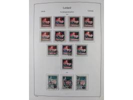 1918/1954, used and unused collections Estonia incl. e.g. Mi.-Nr. 29AUw (2), 164x MNH, Latvia, Lithuania incl. Mi.-Nr. 141F u