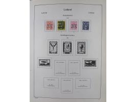 1918/1954, used and unused collections Estonia incl. e.g. Mi.-Nr. 29AUw (2), 164x MNH, Latvia, Lithuania incl. Mi.-Nr. 141F u