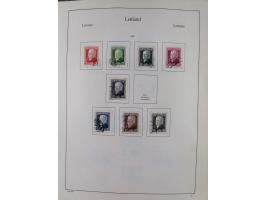 1918/1954, used and unused collections Estonia incl. e.g. Mi.-Nr. 29AUw (2), 164x MNH, Latvia, Lithuania incl. Mi.-Nr. 141F u