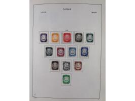 1918/1954, used and unused collections Estonia incl. e.g. Mi.-Nr. 29AUw (2), 164x MNH, Latvia, Lithuania incl. Mi.-Nr. 141F u