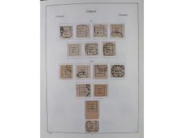 1918/1954, used and unused collections Estonia incl. e.g. Mi.-Nr. 29AUw (2), 164x MNH, Latvia, Lithuania incl. Mi.-Nr. 141F u