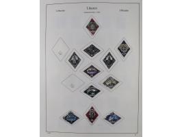 1918/1954, used and unused collections Estonia incl. e.g. Mi.-Nr. 29AUw (2), 164x MNH, Latvia, Lithuania incl. Mi.-Nr. 141F u