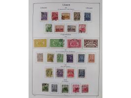 1918/1954, used and unused collections Estonia incl. e.g. Mi.-Nr. 29AUw (2), 164x MNH, Latvia, Lithuania incl. Mi.-Nr. 141F u