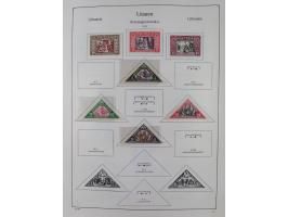 1918/1954, used and unused collections Estonia incl. e.g. Mi.-Nr. 29AUw (2), 164x MNH, Latvia, Lithuania incl. Mi.-Nr. 141F u