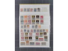 1918/1954, used and unused collections Estonia incl. e.g. Mi.-Nr. 29AUw (2), 164x MNH, Latvia, Lithuania incl. Mi.-Nr. 141F u