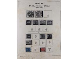 1850/95, used collection, incl. early values, from 1950 in the main catalogue numbers apparently complete incl. all souvenir 