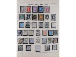 1850/95, used collection, incl. early values, from 1950 in the main catalogue numbers apparently complete incl. all souvenir 