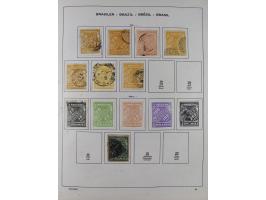 1850/95, used collection, incl. early values, from 1950 in the main catalogue numbers apparently complete incl. all souvenir 