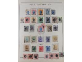 1850/95, used collection, incl. early values, from 1950 in the main catalogue numbers apparently complete incl. all souvenir 