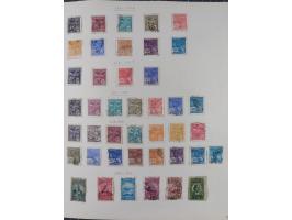 1850/95, used collection, incl. early values, from 1950 in the main catalogue numbers apparently complete incl. all souvenir 