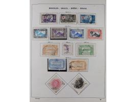 1850/95, used collection, incl. early values, from 1950 in the main catalogue numbers apparently complete incl. all souvenir 