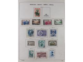 1850/95, used collection, incl. early values, from 1950 in the main catalogue numbers apparently complete incl. all souvenir 