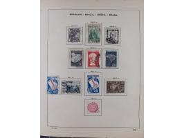 1850/95, used collection, incl. early values, from 1950 in the main catalogue numbers apparently complete incl. all souvenir 