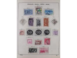 1850/95, used collection, incl. early values, from 1950 in the main catalogue numbers apparently complete incl. all souvenir 