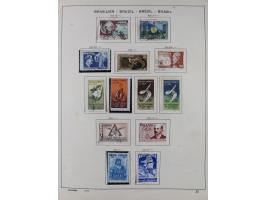 1850/95, used collection, incl. early values, from 1950 in the main catalogue numbers apparently complete incl. all souvenir 