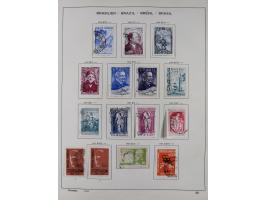 1850/95, used collection, incl. early values, from 1950 in the main catalogue numbers apparently complete incl. all souvenir 