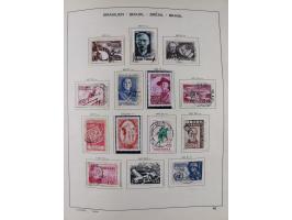 1850/95, used collection, incl. early values, from 1950 in the main catalogue numbers apparently complete incl. all souvenir 