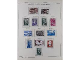 1850/95, used collection, incl. early values, from 1950 in the main catalogue numbers apparently complete incl. all souvenir 