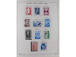 1850/95, used collection, incl. early values, from 1950 in the main catalogue numbers apparently complete incl. all souvenir 