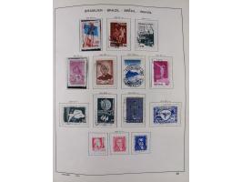 1850/95, used collection, incl. early values, from 1950 in the main catalogue numbers apparently complete incl. all souvenir 