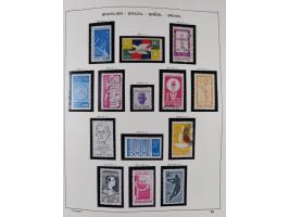 1850/95, used collection, incl. early values, from 1950 in the main catalogue numbers apparently complete incl. all souvenir 