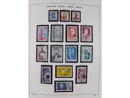 1850/95, used collection, incl. early values, from 1950 in the main catalogue numbers apparently complete incl. all souvenir 