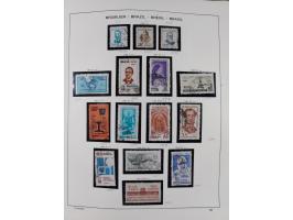 1850/95, used collection, incl. early values, from 1950 in the main catalogue numbers apparently complete incl. all souvenir 